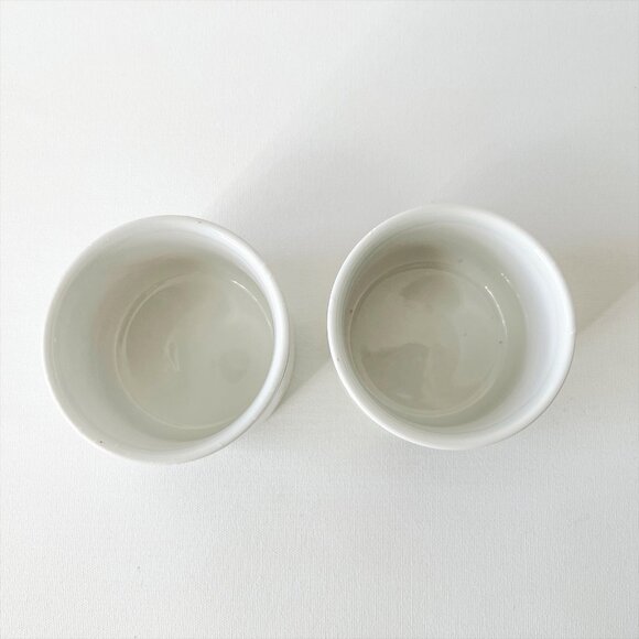 Mikasa Christmas Votive Candle Holder Set Teddy Bear Santa on Reindeer & Snowman - Picture 6 of 8